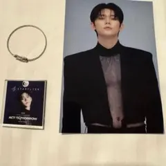 TXT 【ヨンジュン】スターフライヤー 限定ノベルティ アクリルチャーム＆L版