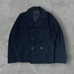 nano universe ナノユニバース ウール混 中綿 Pコート Mサイズ