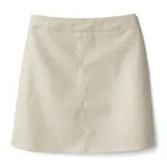 GRL レザー ミニスカート