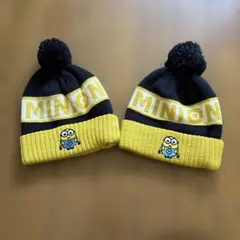 ミニオンニット帽2個セット