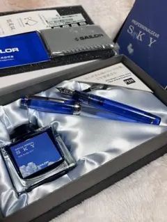 ☆限定 新品未使用 セーラー万年筆 カクテルシリーズ クレアジュール