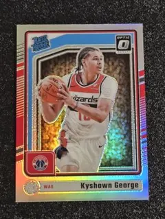 Kyshawn George RC Silver Prizm Optic NBA