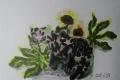 オセロット 絵画 原画 アート