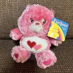 ケアベア　ピンク　ぬいぐるみ　タグ付き