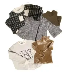 超お得‼！ 5点セット FOREVER 21/H＆M/GRL Sサイズ～Mサイズ