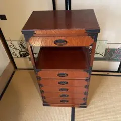 民芸家具 和箪笥 飾り棚 6段引き出し CAPIC製品 - メルカリ