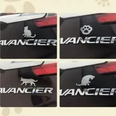 猫グッズ 自転車 冷蔵庫 BLINGOOSE 車 ステッカー 肉球