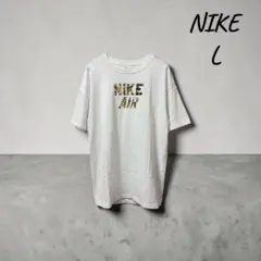 NIKE AIR ナイキ エアー 半袖Tシャツ Lサイズ ホワイト ロゴプリントのサムネイル