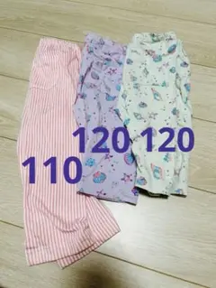 西松屋　レギンス　120(ユニクロは110)