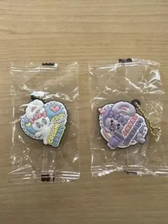 くら寿司×エスターバニー　ラバーマスコット　クリームバニー　ラベンダーバニー