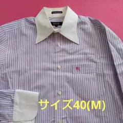BURBERRY BLACK LABEL　ビジネスシャツ　サイズ40(M)
