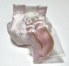 格安！新品未使用品　お宮参り小物　お守り袋(綸子) 単品　女の子　NO.12