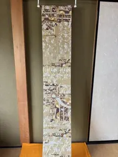 袋帯 京藝 白地に鎧おどし文様 新品 仕立て前 - メルカリ