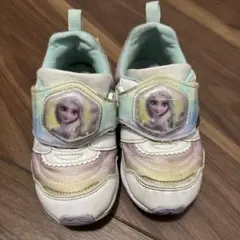 アナと雪の女王 エルサ 光るスニーカー 子供靴 キッズシューズ