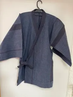 剣道着】武州紺 綿100%上衣Lサイズとテトロン袴26号の上下セット 