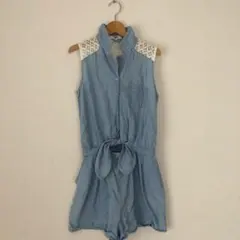 OZOC ワンピース レディース Lサイズ ノースリーブ ガーリー