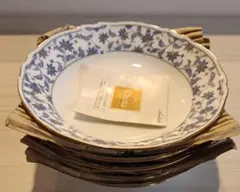 ノリタケ花柄 磁器 カレー皿 5枚セット