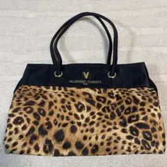 VALENTINO CHRISTY ヒョウ柄トートバッグ