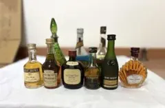 ミニボトル ブランデー ミニチュア 古酒 レミーマルタン ヘネシー