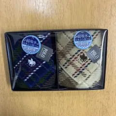 POLO チェック柄ハンカチ 2枚セット