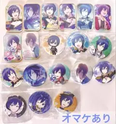 ワンダショ KAITO 缶バッジセット オマケあり