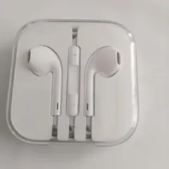 アイホン専用イヤホン　有線純正ホワイト