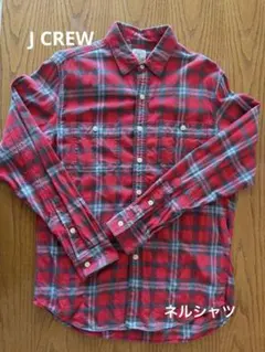J.CREW チェック フランネルシャツ L