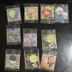ワンピースウエハースシール10枚セット