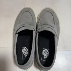 VANS グレー スエード スリッポン