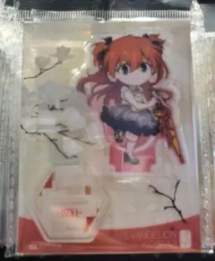 エヴァンゲリオン デフォルメ アクリルスタンド 中国限定 カフェ アスカ