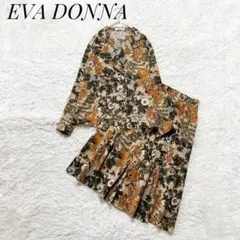【美品】EVA DONNA　レトロセットアップ上下　ダブルブレスト　L〜XL相当