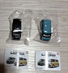 ガチャ　ダイハツ　ムーヴキャンバス　ブラック、ブルー　新品
