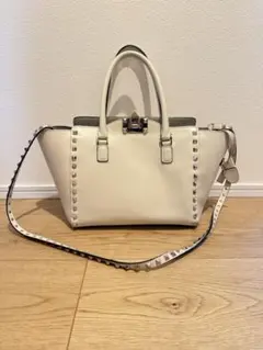 2025年最新】VALENTINO カラー：ホワイト系 ハンドバッグの人気