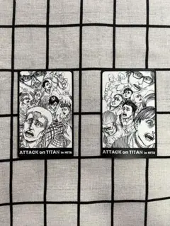 進撃の巨人　書き下ろし　進撃の巨人in HITAミュージアム 来場記念カード