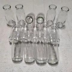 透明ガラス瓶15個
