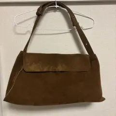 CANAL JEANスエード ショルダーバッグ ブラウンのサムネイル