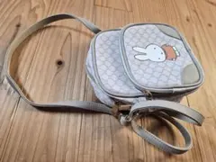 ミッフィー ショルダーバッグ ライトグレー