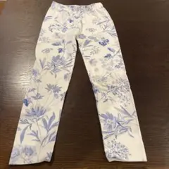 GAP青い花柄スパッツ 100cm~