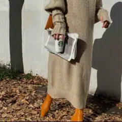 willfully ニットワンピース