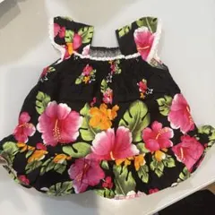 カラフル花柄ワンピース 95cm以下用