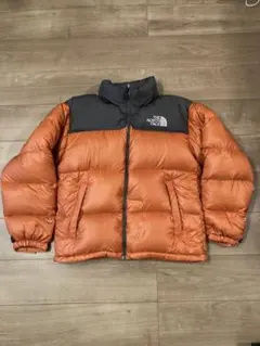 【人気】THE NORTH FACE ダウンジャケット オレンジ
