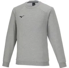 ミズノ スウェットクルー　グレー杢32MCA17505 MIZUNO XLサイズ