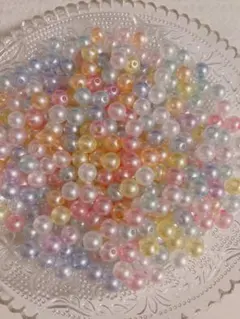 7mm パール　パステル　カラフル