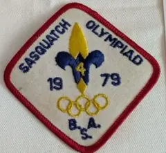 ​BSA ボーイスカウト Sasquatch Olympiad 1979 パッチ