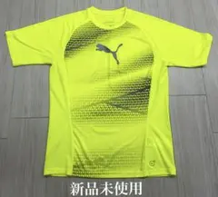 PUMA プーマ トレーニング ウェア フィットネス ジム 半袖 L 速乾　蛍光