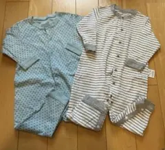 【9月価格】ユニクロ　カバーオール　ロンパース　ベビー服　80