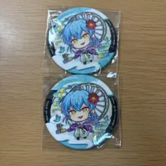 サカモトデイズ　ナムコ限定　缶バッジ 赤尾晶　2点セット