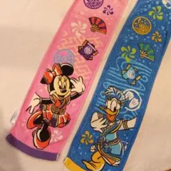 ミニーマウス×プルート・ドナルドダック×チップ＆デール　 タオル2枚セット