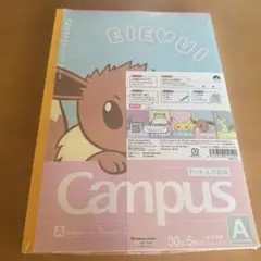 ポケモン　キャンパスノート　5冊セット