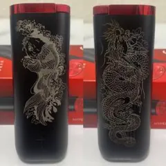 鯉 滝登り 昇り龍 加工 glo pro グロー プロ ルビー ブラック 赤 黒